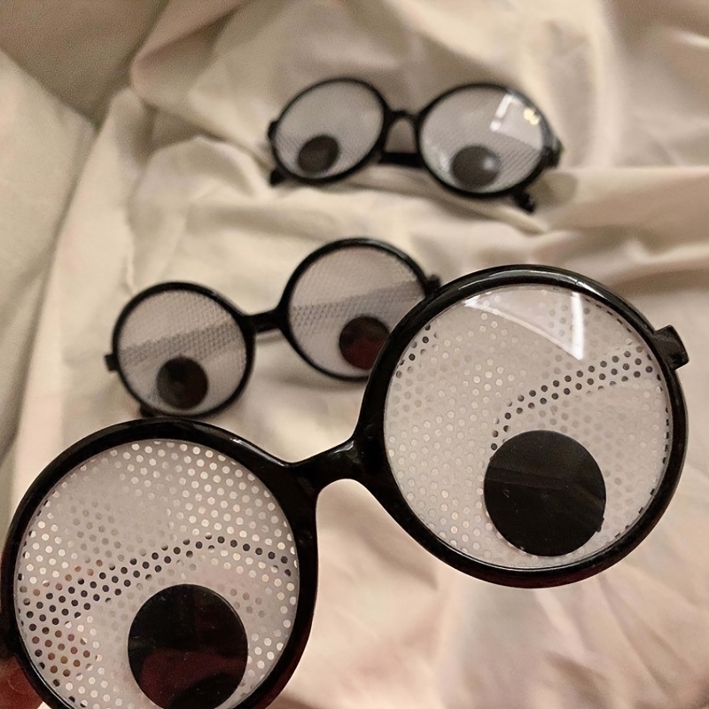 Funny Crazy Eyes Glasses Novelty Toys Gags And Practical Jokes Giant Googly  Eyes Creative Party Favors For Kids Birthday Gifts