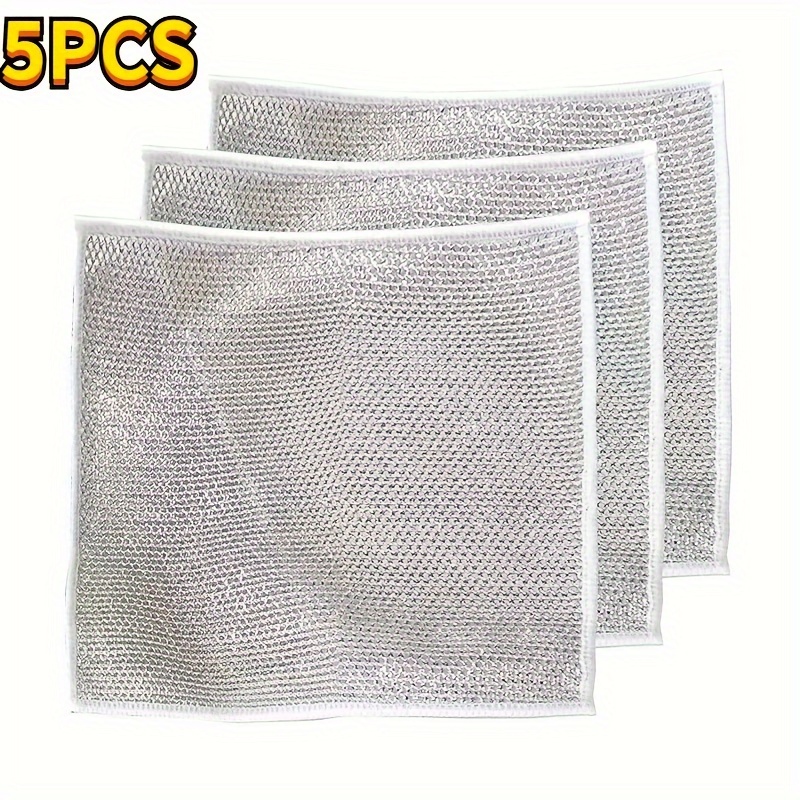 12pcs Fine Mesh Cloth kitchen dish towels dish acrubber Dish Wash