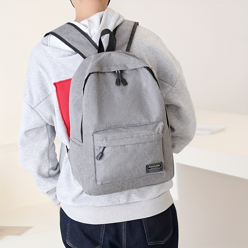 Large Capacity Schoolbag For High School Students Lightweight