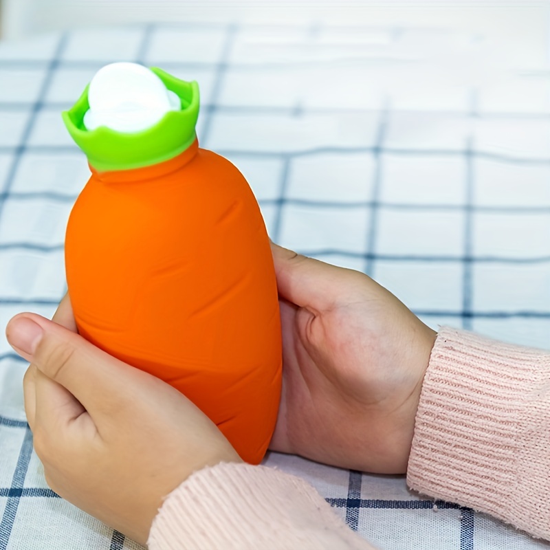 Premium Hot Water Bottle With Cover, 800ml Hot Water Bottle With Soft Plush  Cover, Bed Bottle With Fleece Cover For Kids And Adults, Pain Relief, Hot