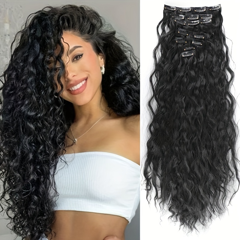 Curly Hair Extensions - Temu
