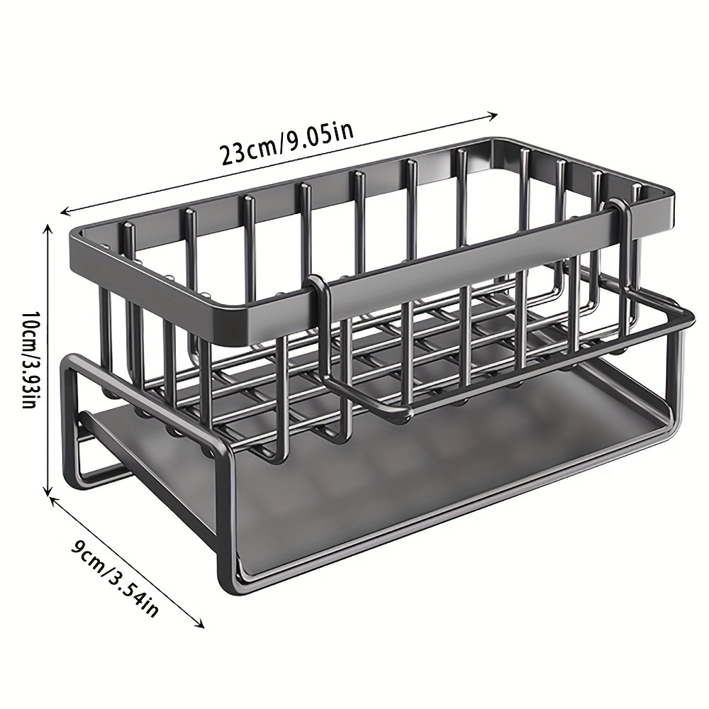 1pc Esquina Esponja Cepillo Cesta Almacenamiento Soporte - Temu Chile