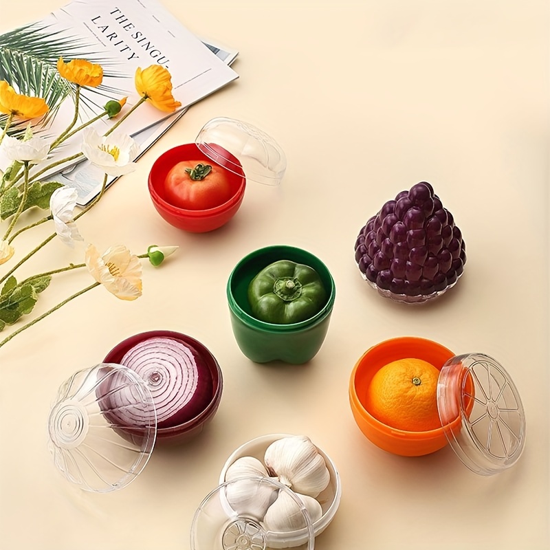 Portable Reusable Fruit Vegetable Storage Containers Keep - Temu