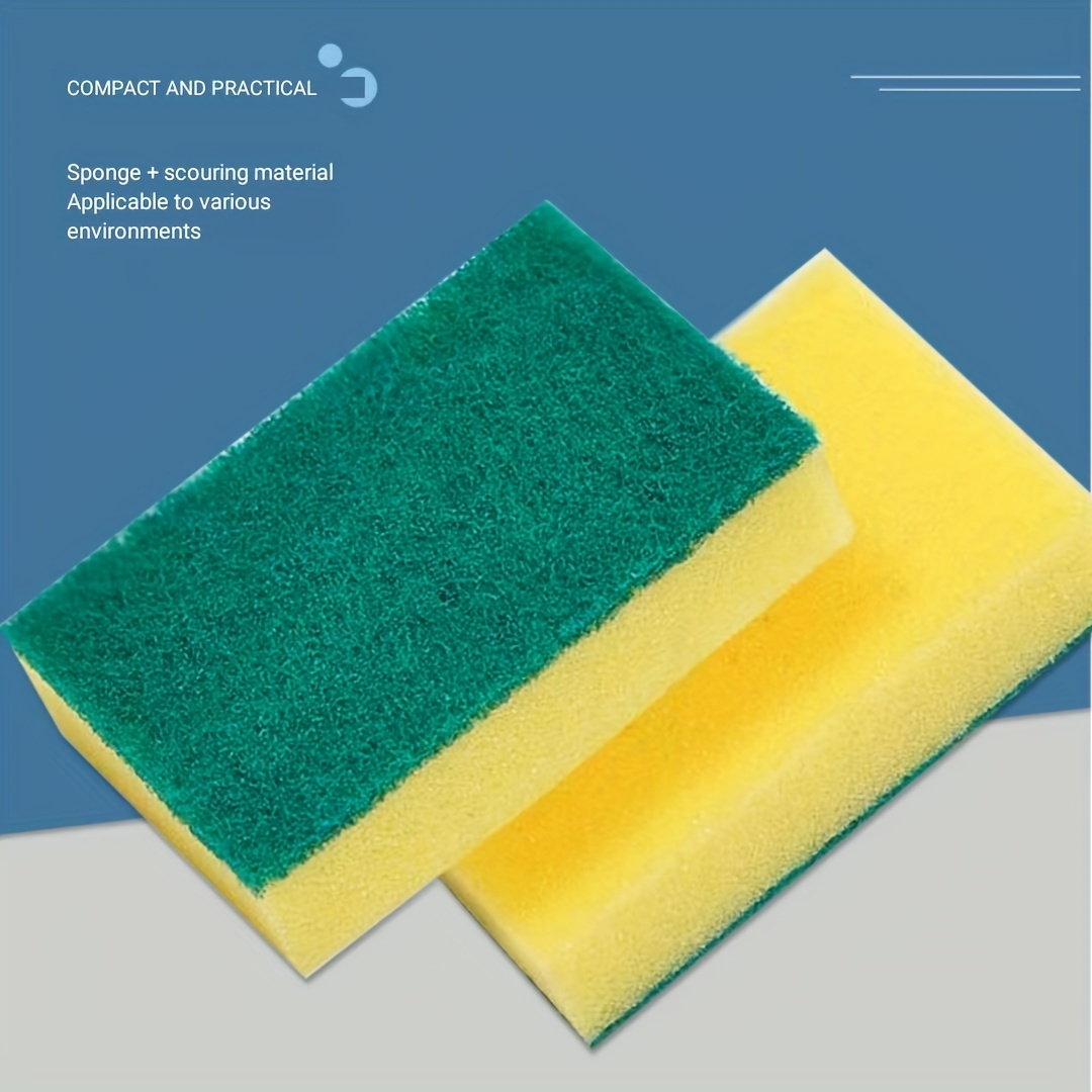 Dishwashing Sponge, Scouring Pad, Cleaning Brush, Magic Dishwashing Pot,  Pot Brush, Bowl Sponge, Kitchen Sponge - Temu