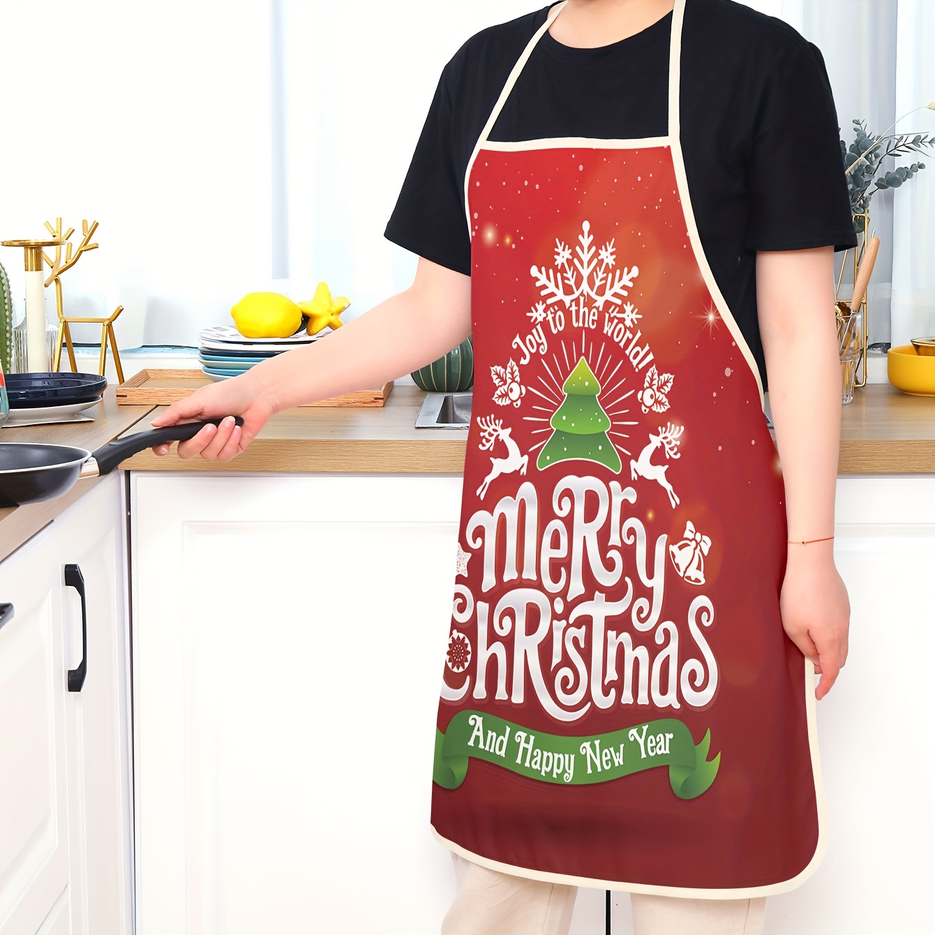 Mrs Claus Aprons Sexy Funny Digital Printed Mrs Claus Apron For