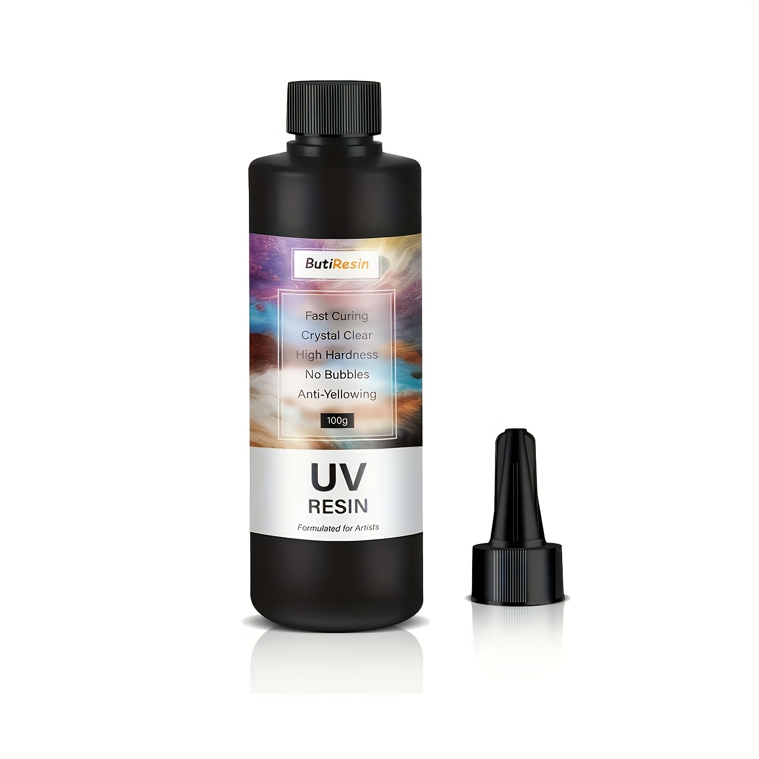 Resina Uv 100/200/300 G Resina Cristal Ultravioleta - Temu