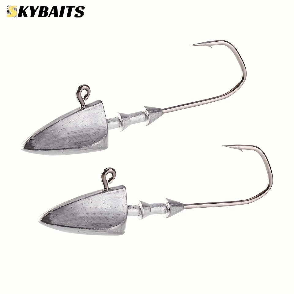 Hard Bait Fishing Hooks Triangle Lead Head Hooks Freshwater - Temu