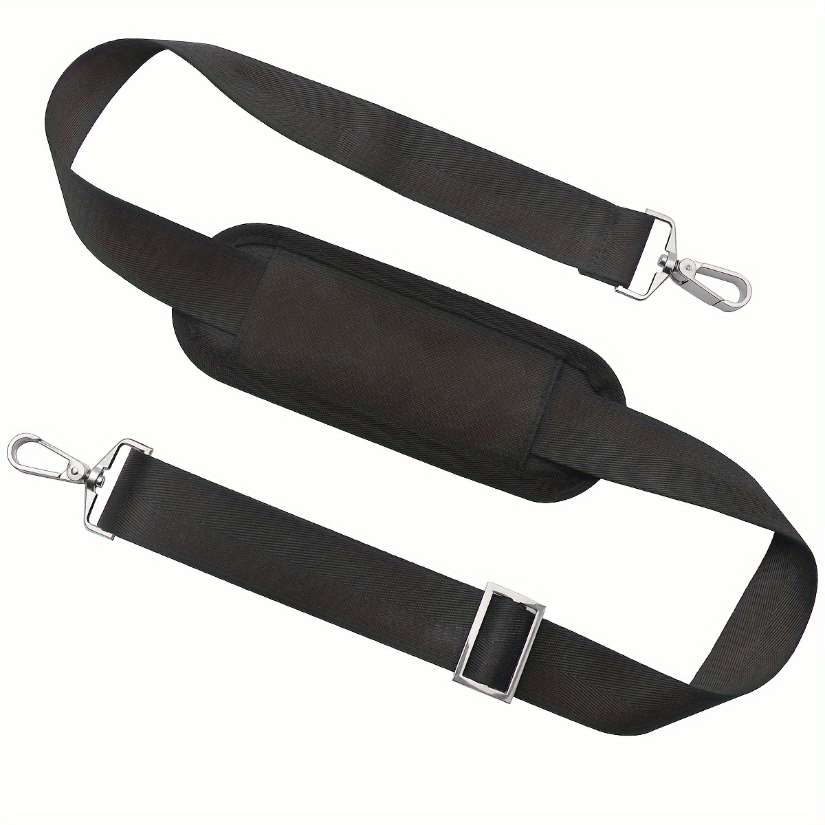 79 inch Shoulder Strap, Extra-Thick Fixed Cushion Pad and Dual