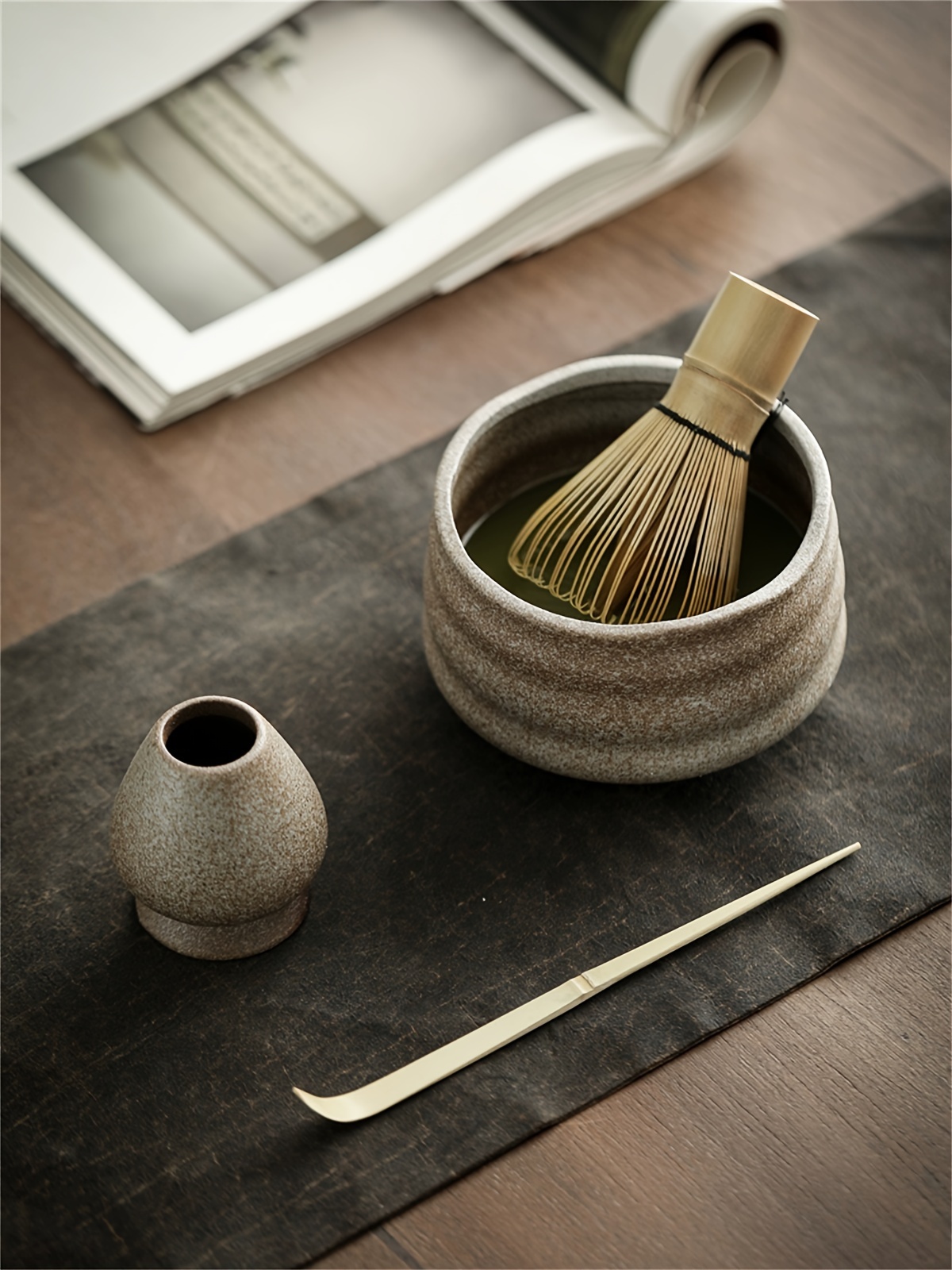 Matcha tea set made in Japan