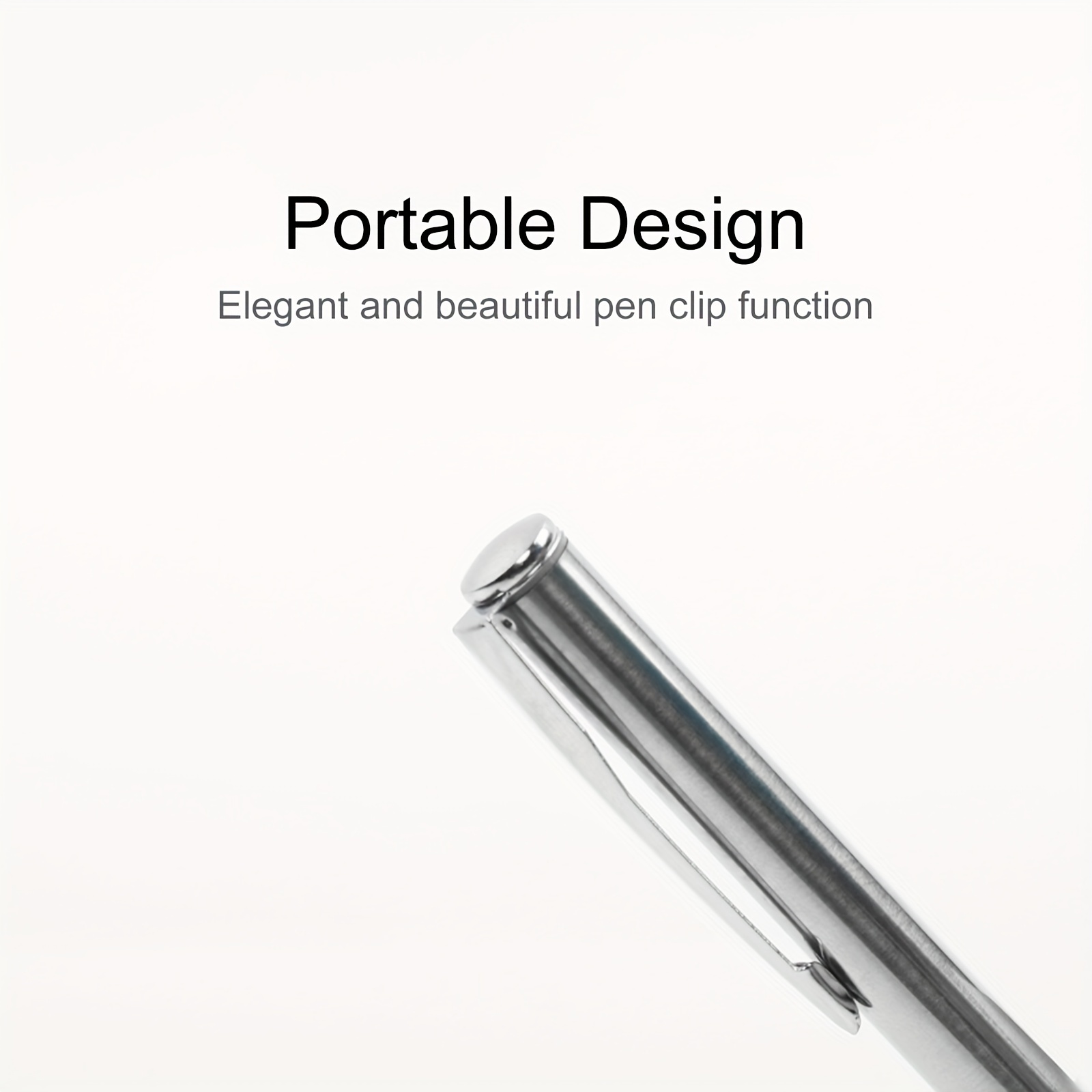 retractable whiteboard pen stainless steel high