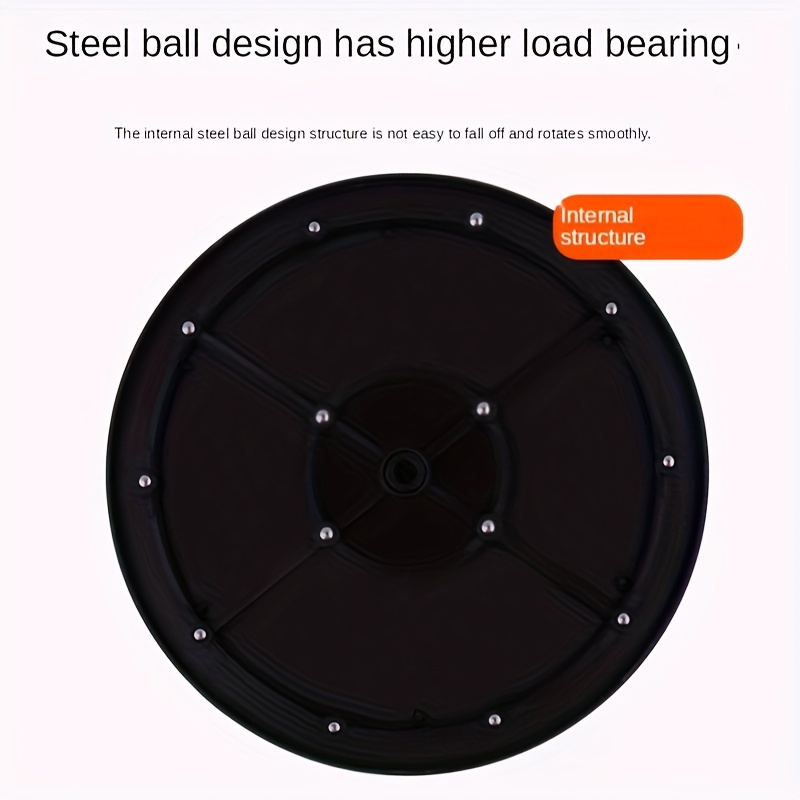 12 Round Heavy Duty Lazy Susan ball bearing steel swivel table