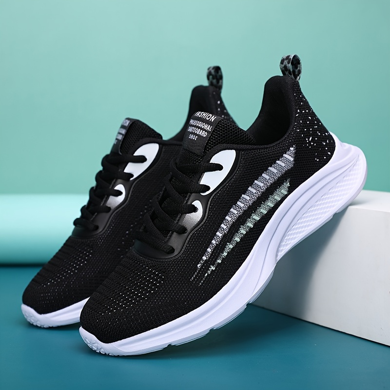 Lightweight Mesh Sneakers Breathable Mesh Lace Running Shoes - Temu
