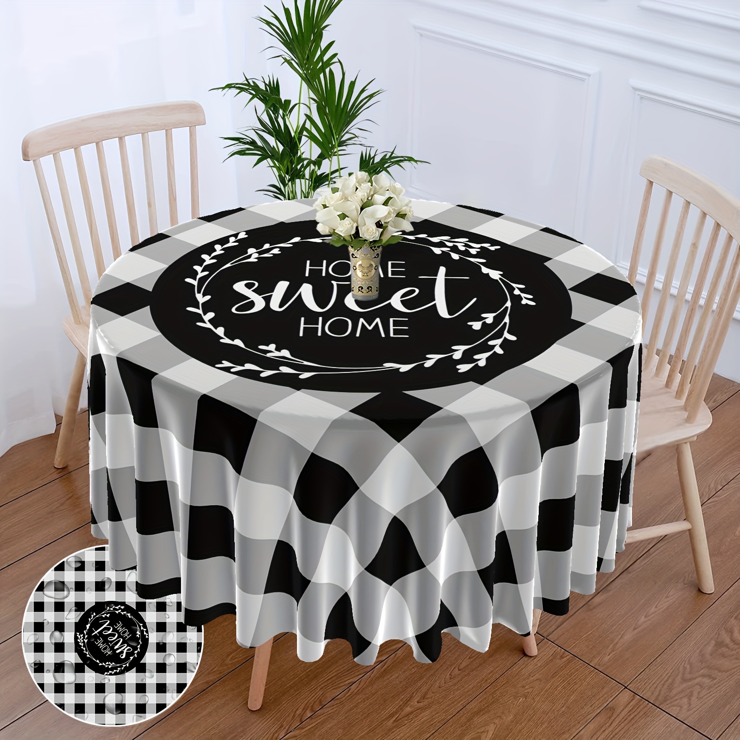 mantel mesa rectangular mesa comedor Mantel impermeable con patrón