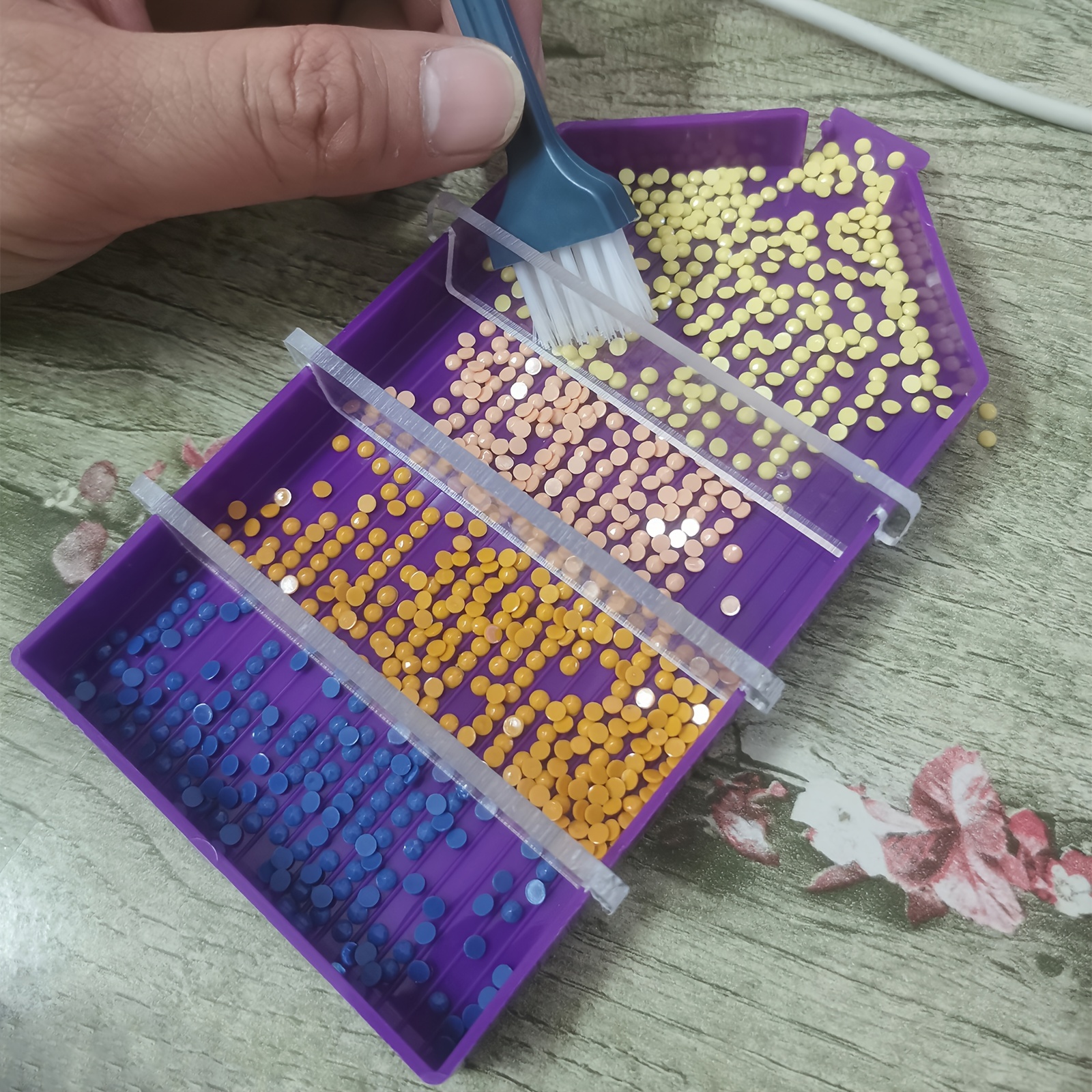 5D Diamond Painting Accessories Kits DIY Art Crafts Beads Rhinestone Tray  Sorter
