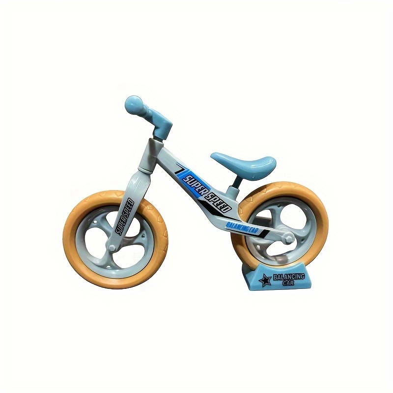 Creative Cartoon Building Blocks Motorcycle Model Toy