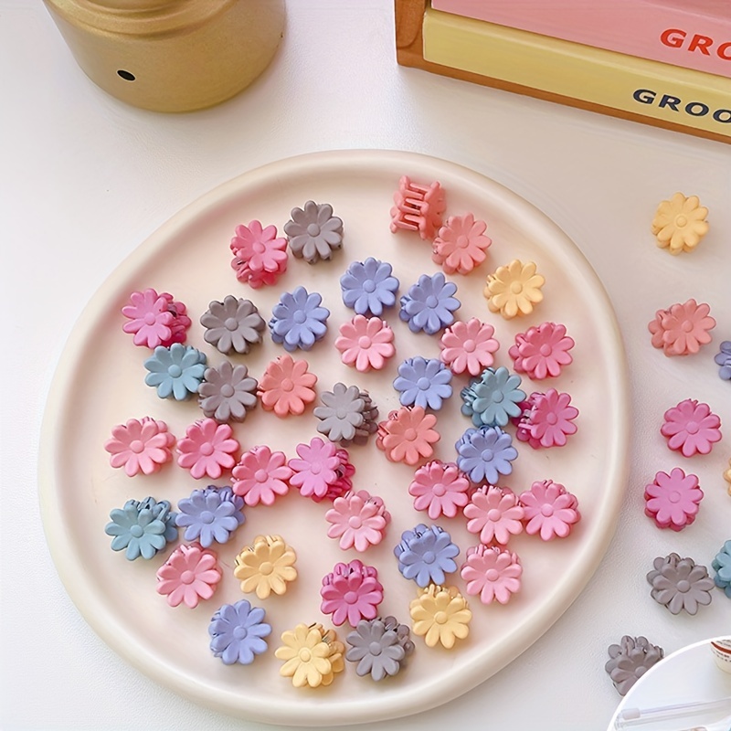 Cute Mini Hair Claw Clips For Girl Non slip Tiny Plastic - Temu