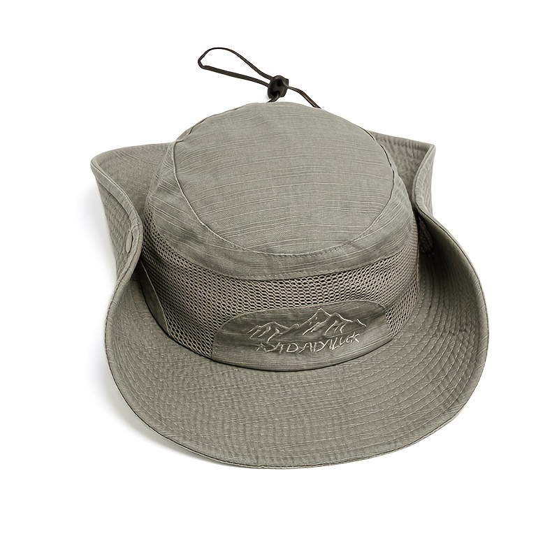 Retro Cotton Fishing Cap For Men Letter Print Old Khaki Bucket Hat For  Summer, Panama, Jungle Fishing Dad Hats 220527 From Kua05, $10.93