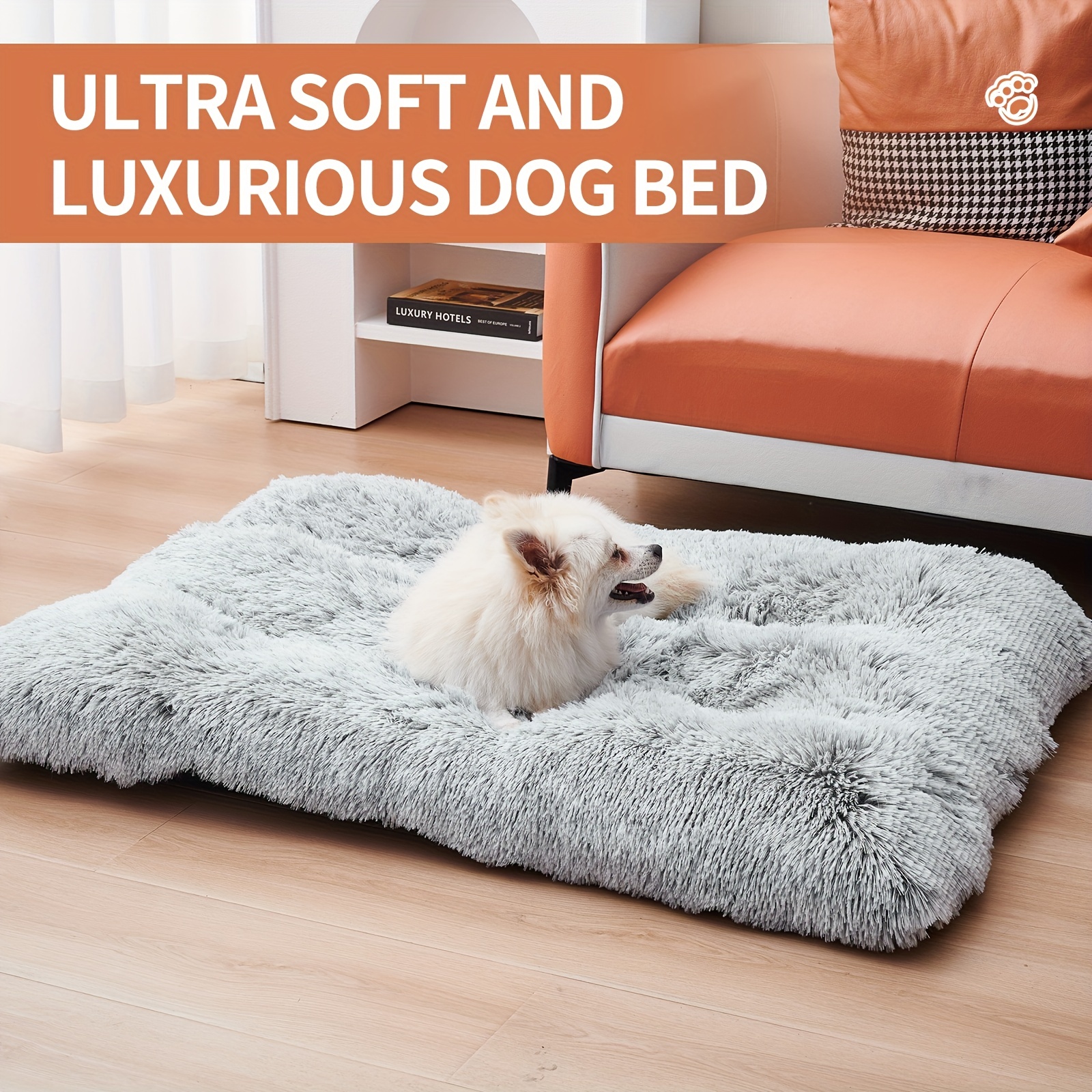Soft And Comfortable Anti Slip Dog And Puppies Bed Mats Under The