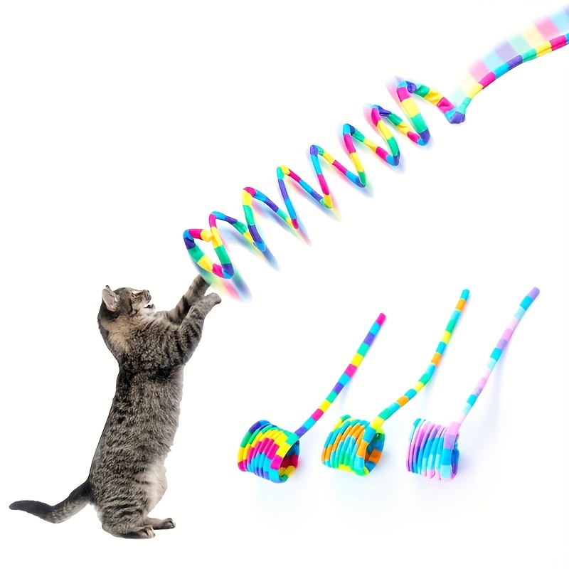 Cat Wand Toy Interactive Cat Toy Retractable Cat Wand Toy Cat