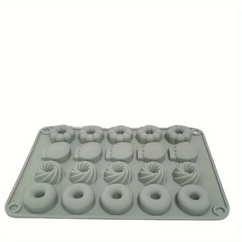 Silicone Soap Mold 3D Chocolate Supplies Baking Pan Tray Molds