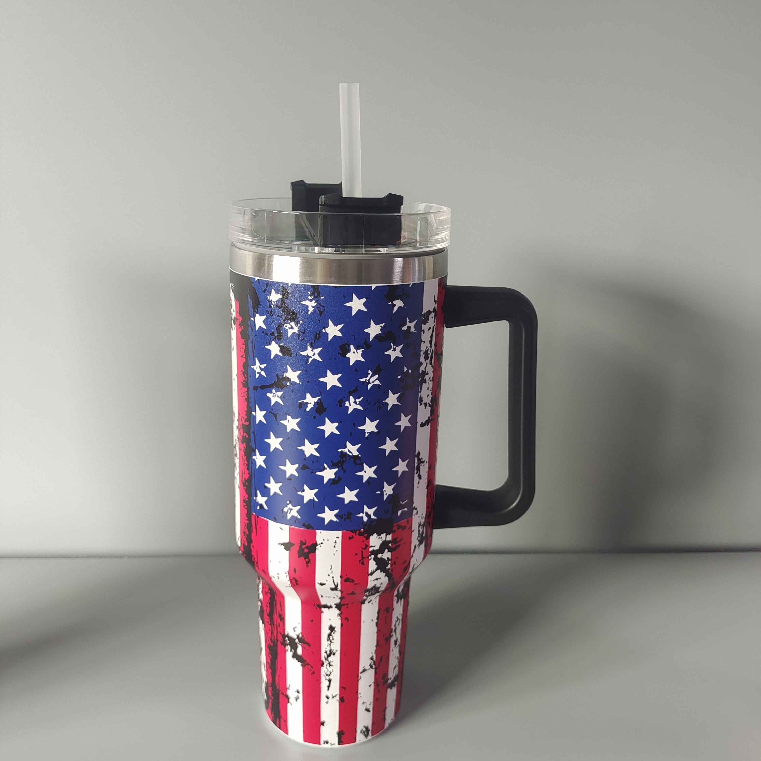 Stainless Steel Patriotic Coffee Tumbler For Men Perfect - Temu