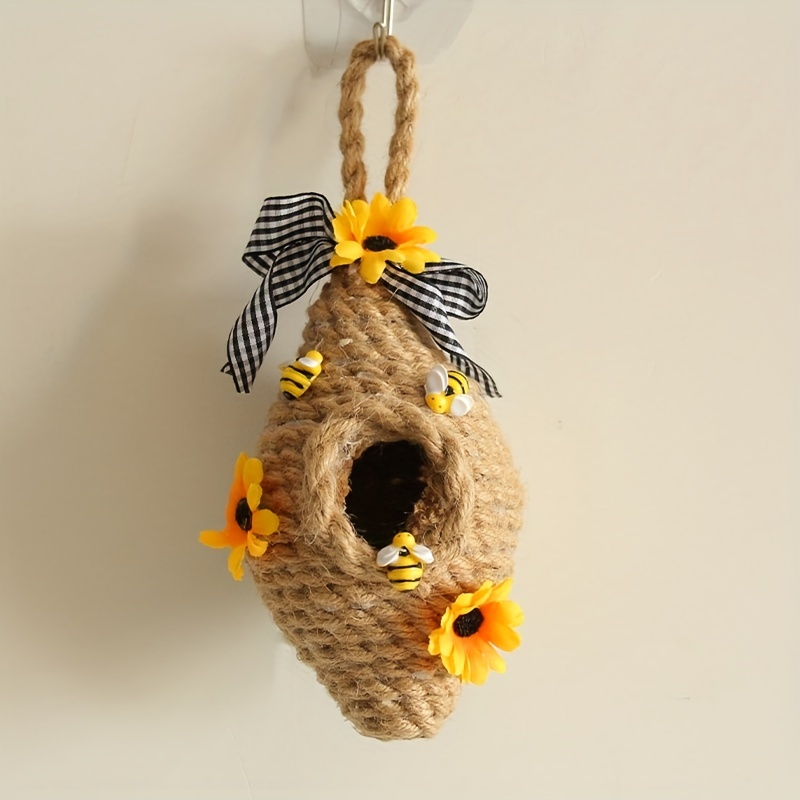  Jute Bee Hive Decor Bee Table Setting Decoration