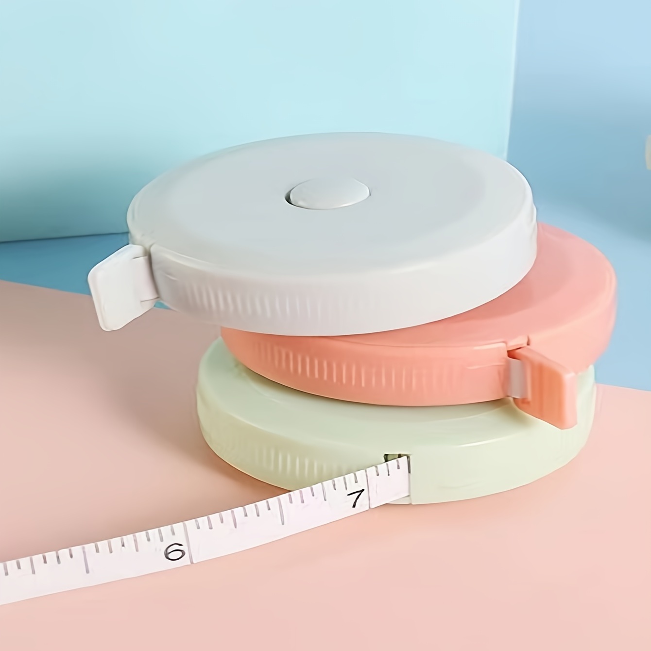 Mini Tape Measure Leather Ruler Soft Ruler Measures Height - Temu