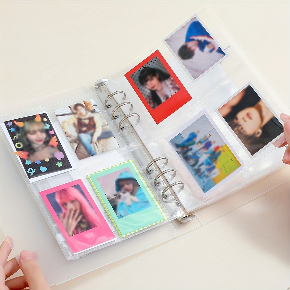 A5 Couverture De Classeur Album Photo Kpop Polaroid - Temu France