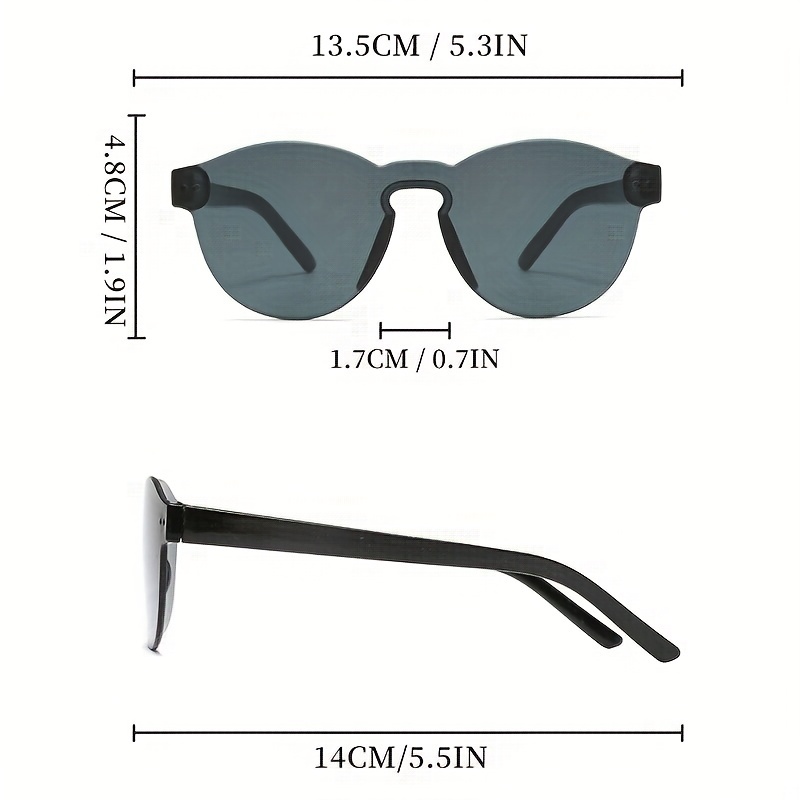 Stylish Personalized Rimless Sports Sunglasses Women Perfect