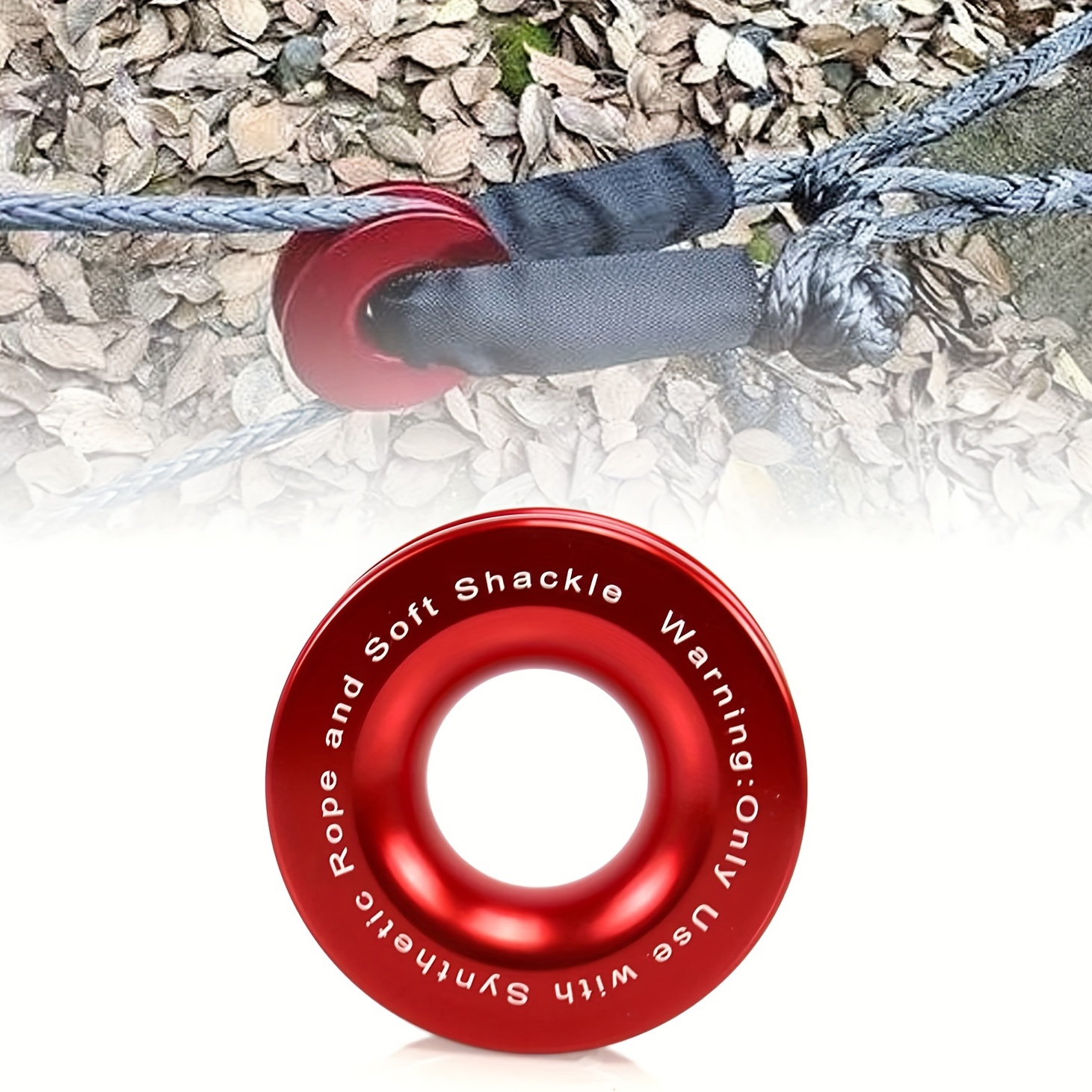 Off-Road Recovery Kit Snatch Block/Shackle/Winch Rope+Hook/Tow