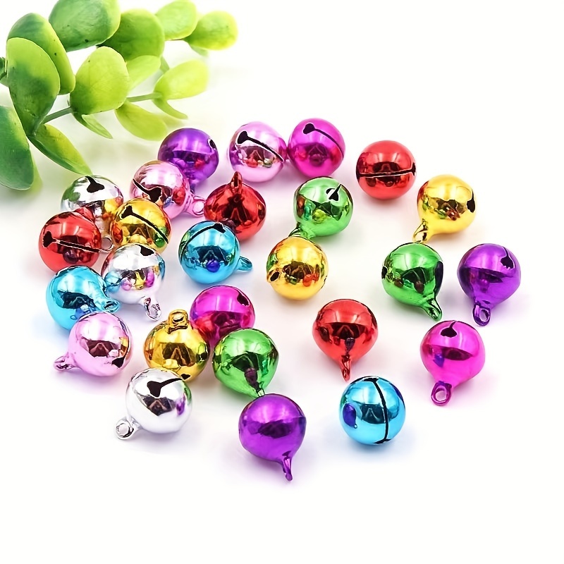 Christmas Decoration, Small Bells Colorful Dance Earrings