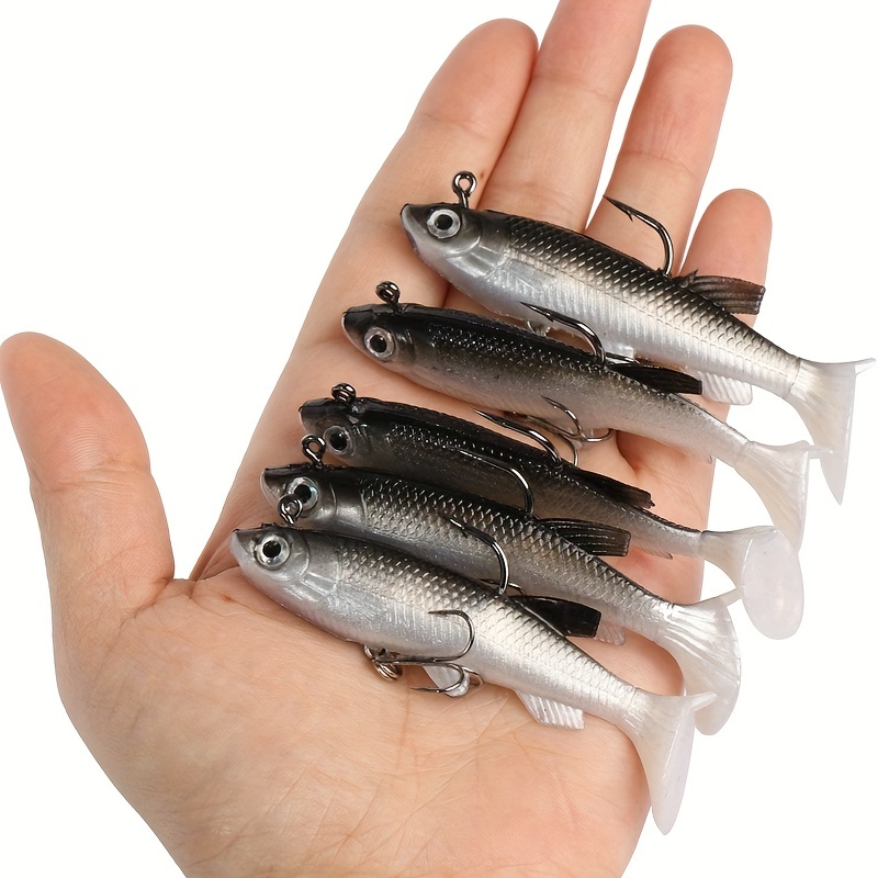 Silicone Fishing Bait Lures Bass Fish