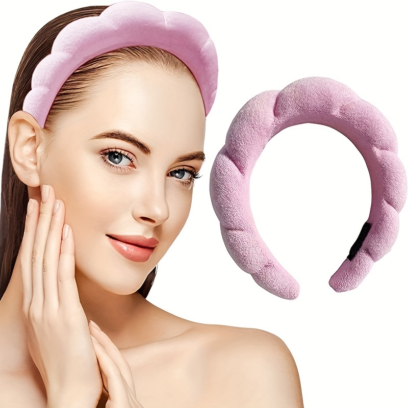 Towel Clothing Headband Twist Ladies Wash Face Spa Headband - Temu