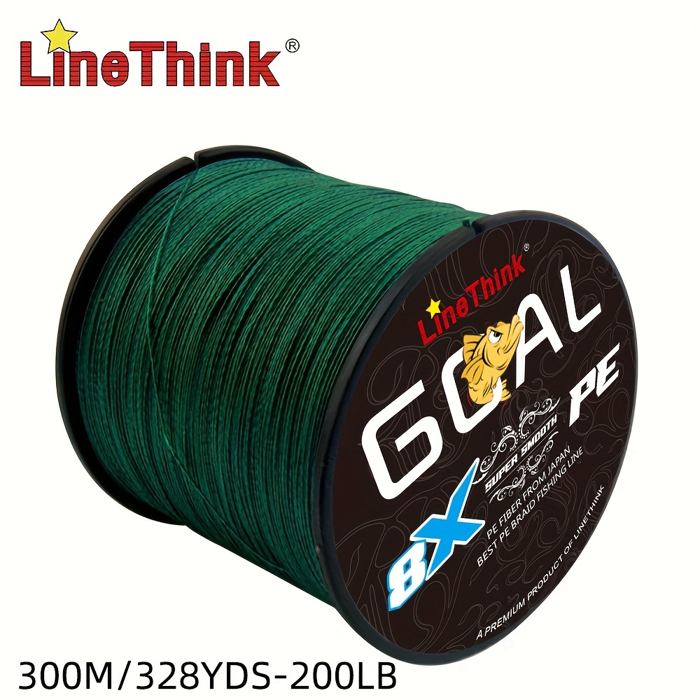 Goal /328yds 8 strand Braided Line Multifilament - Temu