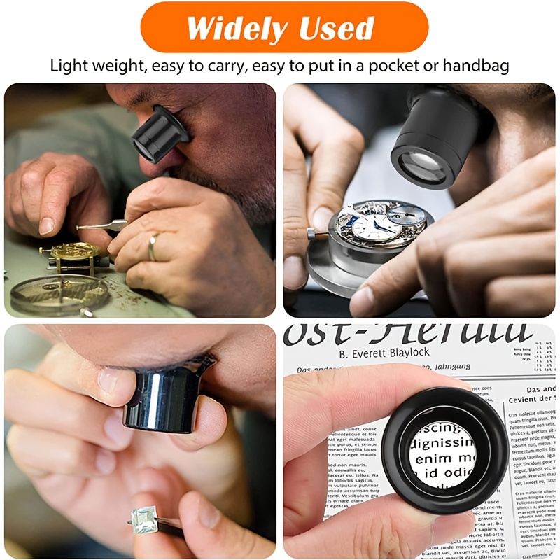 Eye Loupe Jeweler Watch Magnifier Tool 5x 10x 15x - Temu