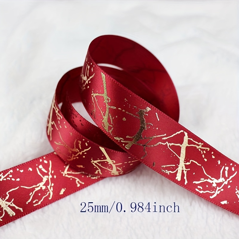 High Five Foil-Stamped Satin Ribbons