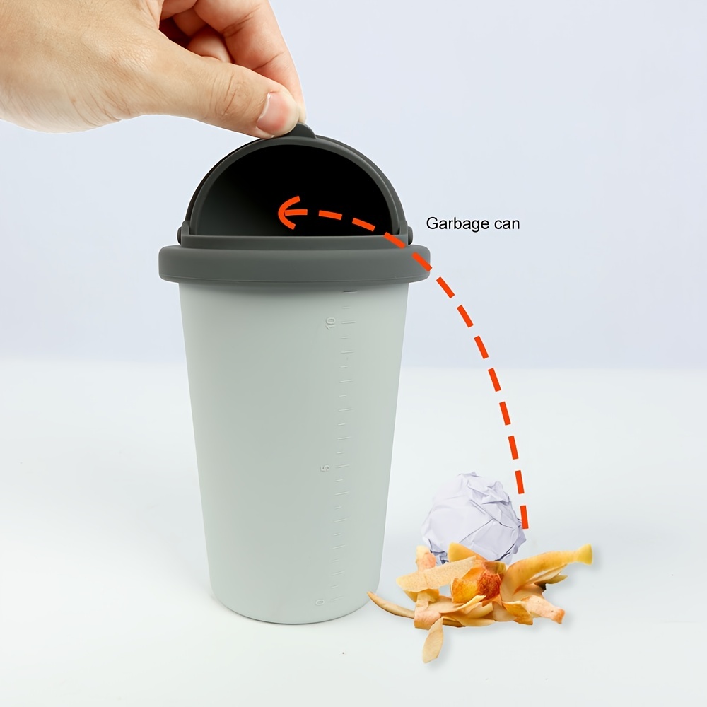 Plastic Rubbish Bin for Drink Holder in Car