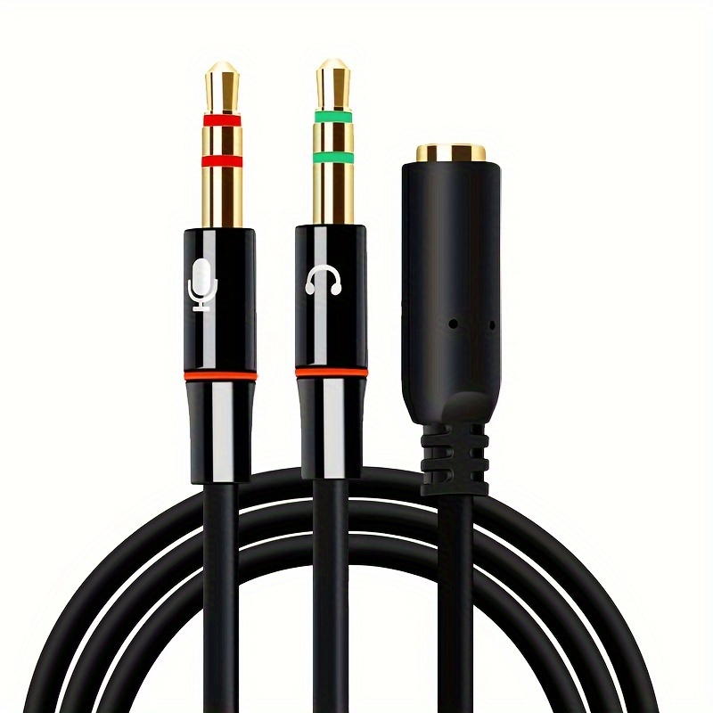 Mic and audio to one online jack