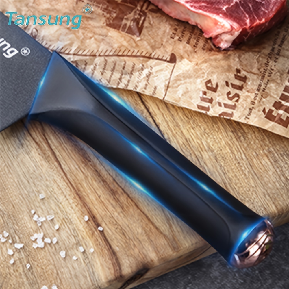 Tansung Outdoor Picnic Knife Camping Barbecue Meat Cutting Knife