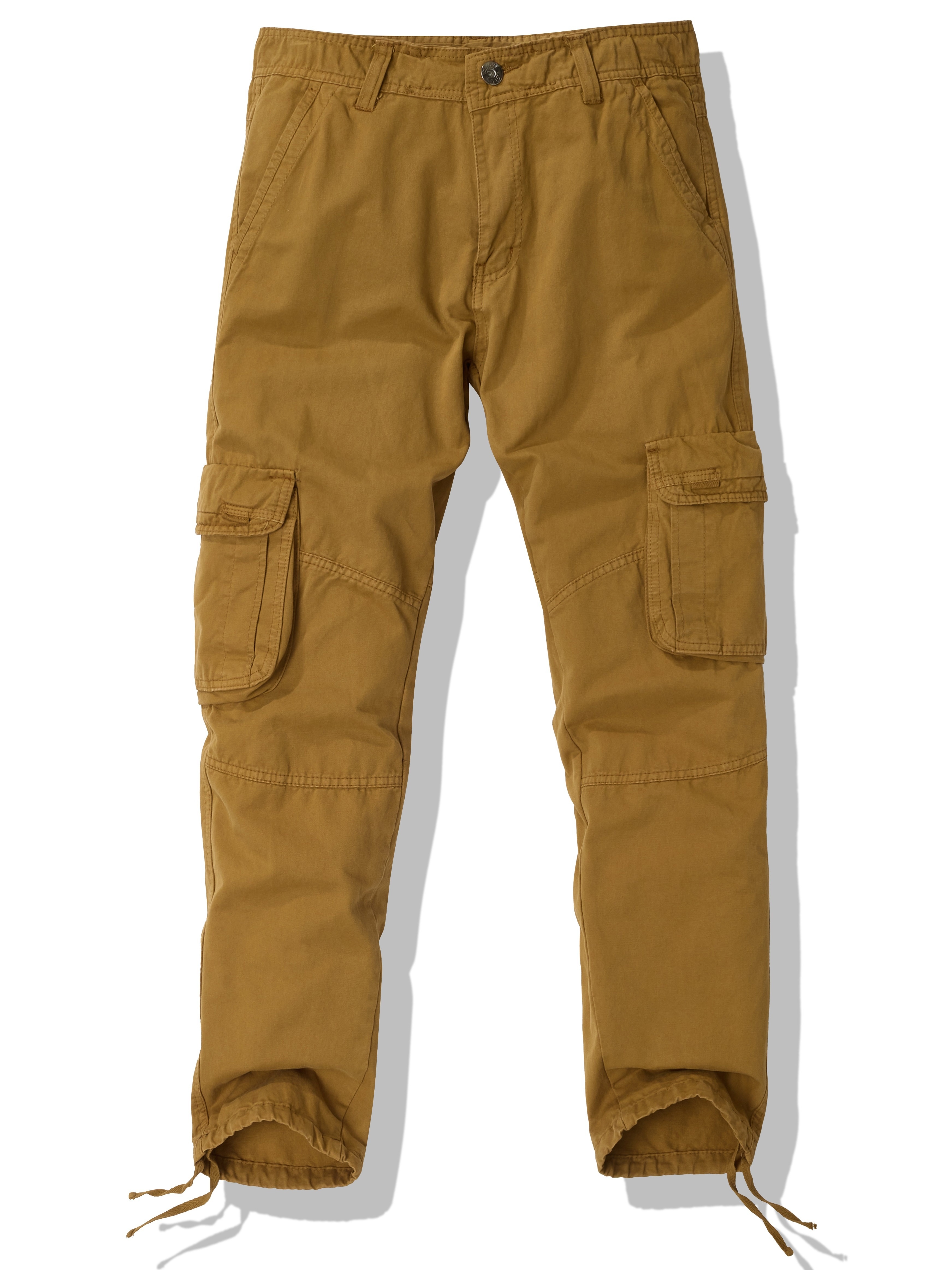 Sevens khaki cotton cargo pant