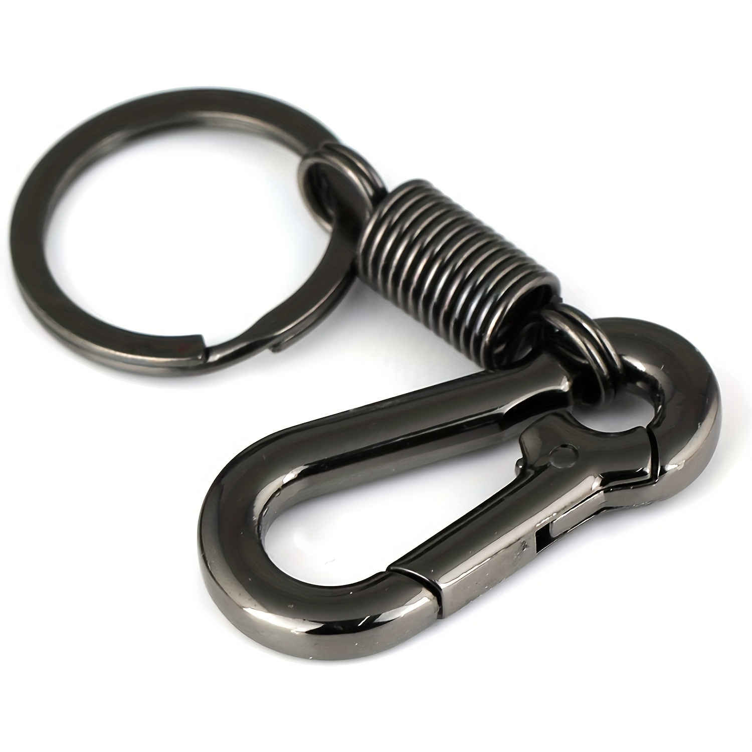 20pcs Durable Mini Carabiner Keychain For Keys And Camping Tools