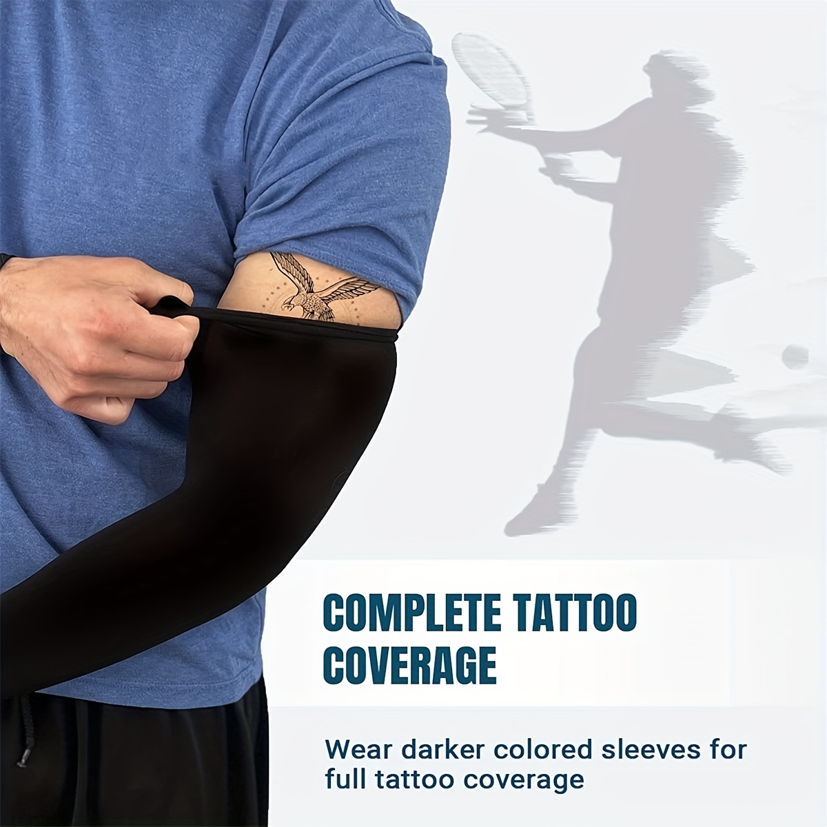 Cooling Arm Sleeves Uv Protection Compression - Temu