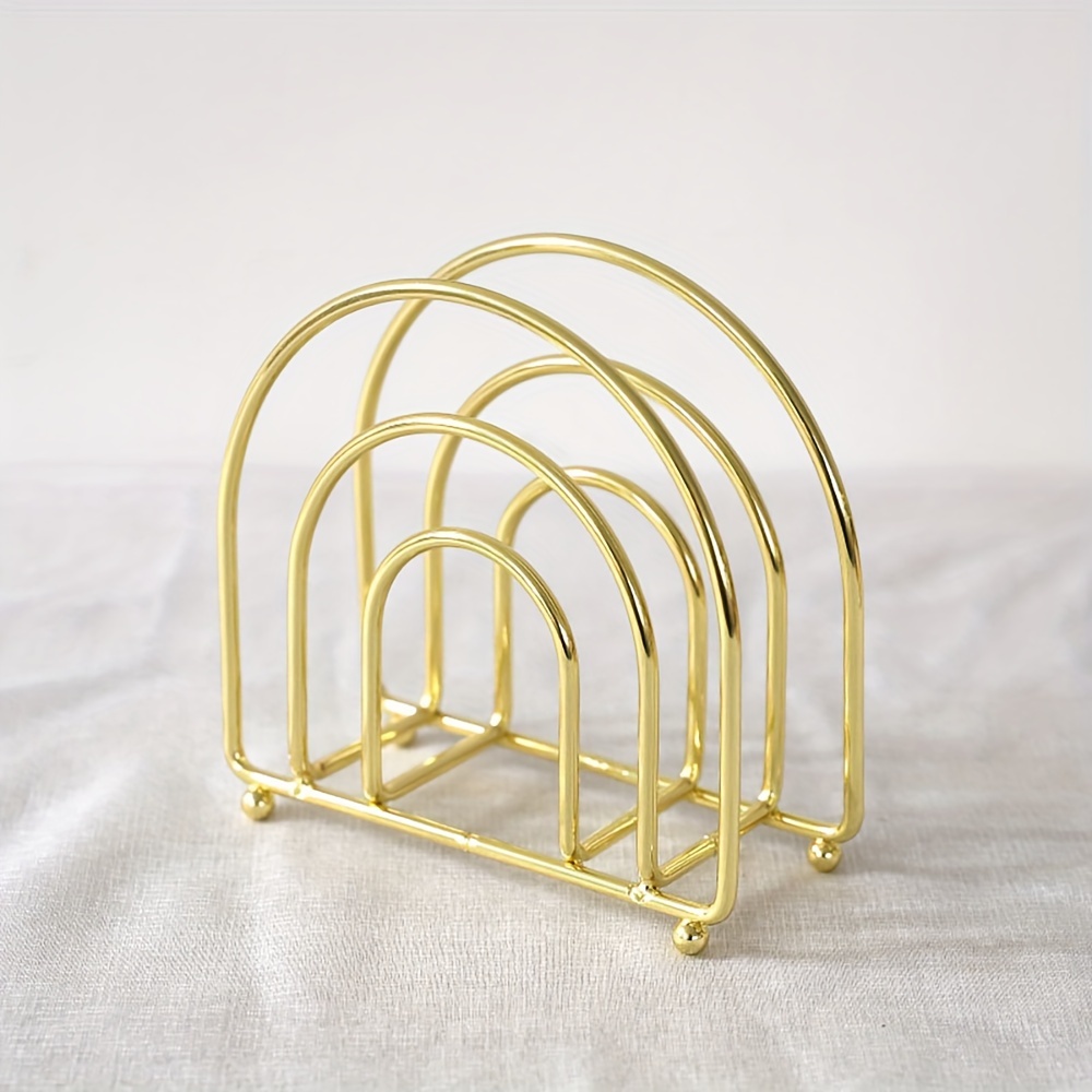 Gold Clip Photo Stand, Yellow Sold by at Home