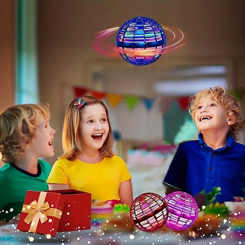 Boule Volante Lumineuse Magique Mini Drone Enfant, Cadeau Noel Joue