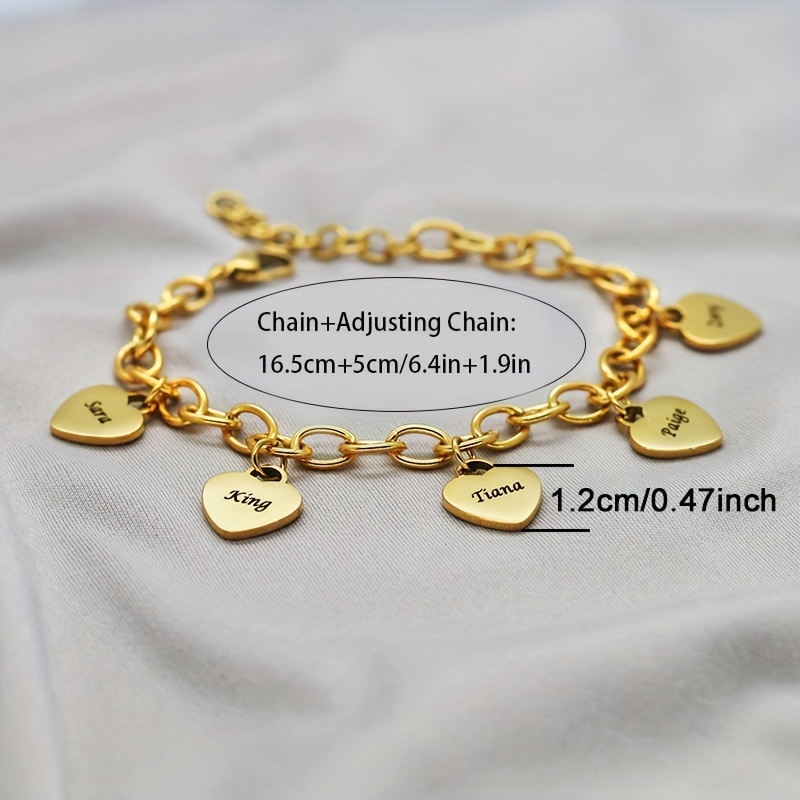 Stainless Steel Chain Golden Chain Bracelet Jewelry Making - Temu