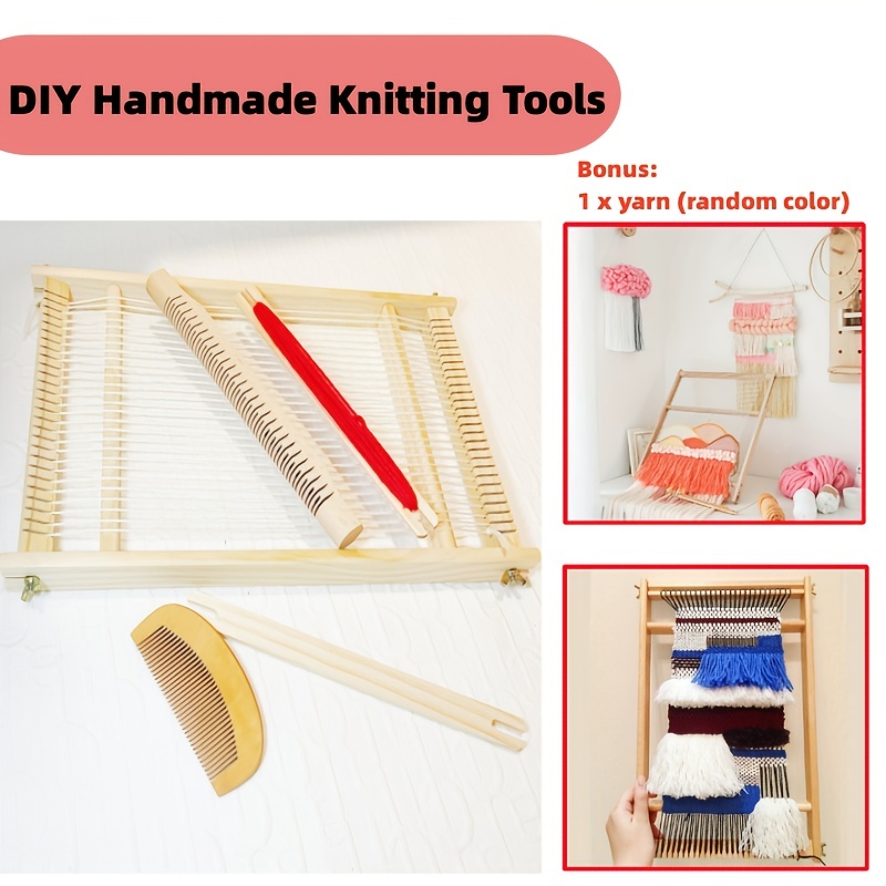 22Needle Star Cylinder Small DIY Hand Knitting Machine For Knitting Sweater  Scarf Hat Hand Knitting Machine