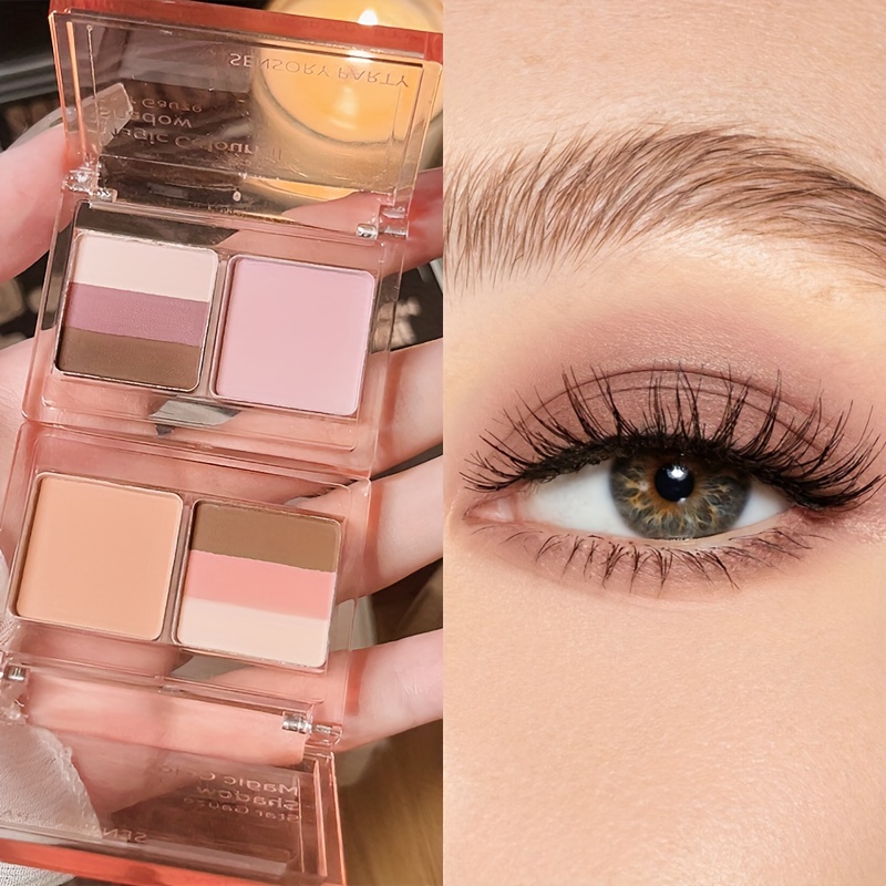 Smoky Style Eyeshadow Palette for Brightening Eye Makeup
