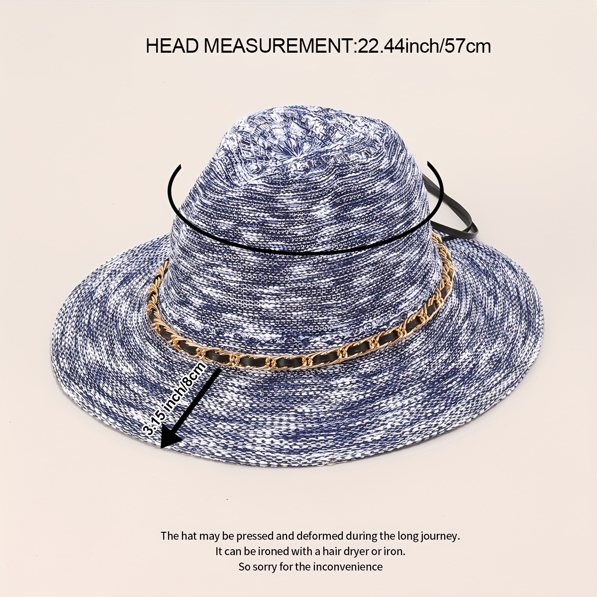 Sun Hat Hollow Fisherman Hat Foldable Casual Top Hat Sunscreen