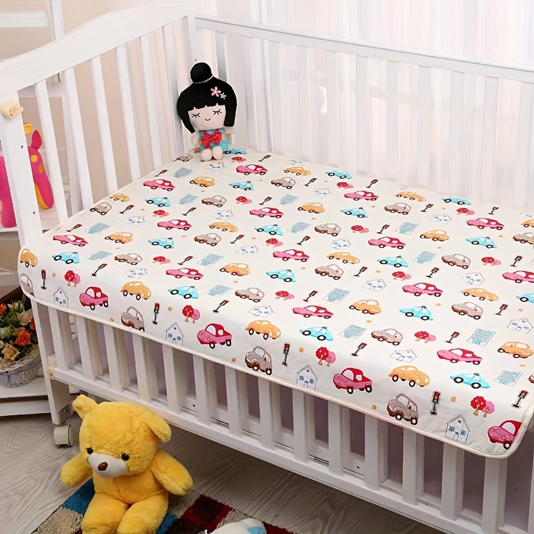 90cm 35in 70cm 27in baby waterproof diaper changing urine absorbent mat baby nappy changing pad soft reusable washable mattress pad boys details 1