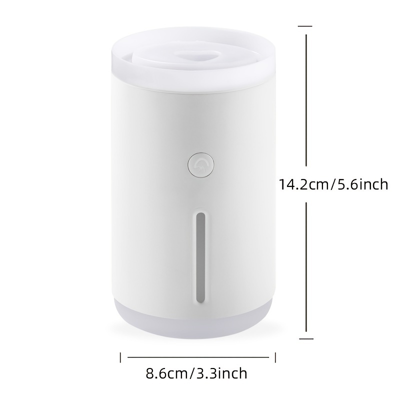 Cool Mist Humidifier USB Personal Desktop Humidifier with Jellyfish shaped Spray, Automatic Shut Off & 2 Mist Modes